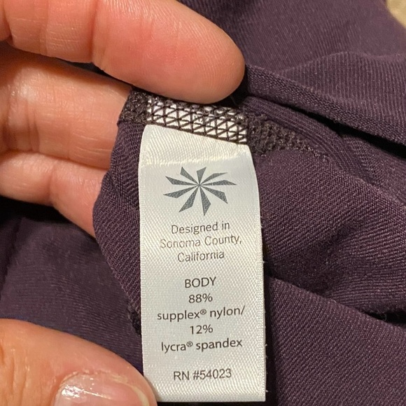 Athlete Women’s Yoga Running Workout Loungewear Leggings, size Small Petite - Picture 5 of 6